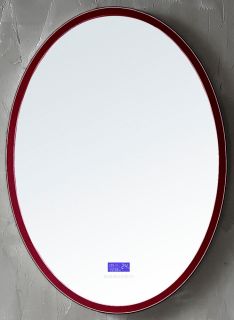 Зеркало с подсветкой ABBER Stein AS6610R 55см красный